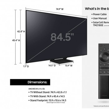 Smart TV with Alexa Built-In (QN85Q70AAFXZA)