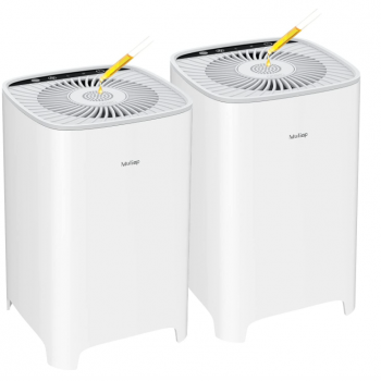 2Pack Muliap Air Purifiers for Home Bedroom with H13 Hepa Filter